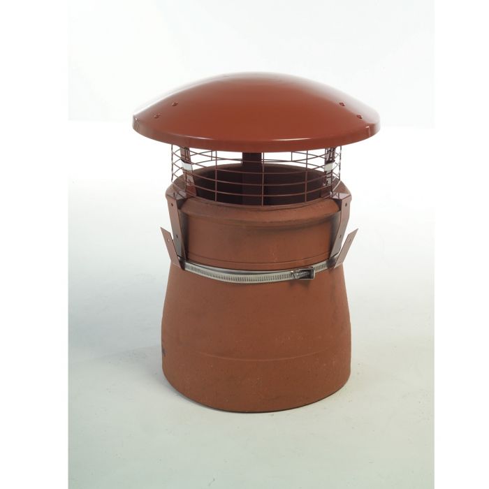 Chimney Cowl MAD34 MAD Capping Cowl Terracotta 