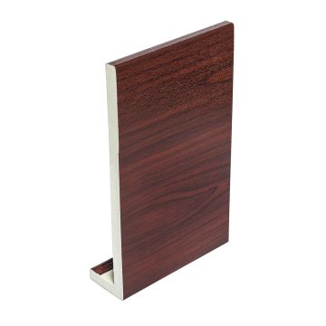 9mm Capping Board uPVC 150mm x 5 Metre Rosewood