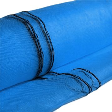 Scaffold Debris Netting 50gsm Blue / Yellow 50m x 2m | About Roofing Supplies
