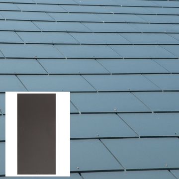 Man Made Jutland Roof Slates 600mm x 300mm / 600mm x 600mm Graphite Grey - from About Roofing Supplies Limited