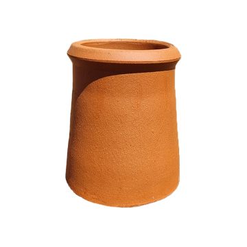 Clay Chimney Pot Traditional Roll Top 300mm / 450mm / 600mm / 900mm / 1200mm Red / Buff / Blue Black / Glazed - from About Roofing Supplies Limited