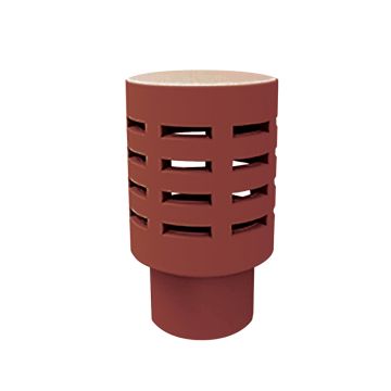 Clay GC2 Gas Flue Chimney Terminal 185mm Spigot Red / Buff / Blue Black / Glazed - from About Roofing Supplies Limited