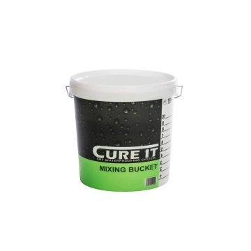 Cure It GRP Roofing 10 ltr Graduated Mixing Bucket  - from About Roofing Supplies Limited