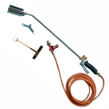 Gas Torch Kit 150mm / 350mm / 600mm 10 mtr Hose & Regulator  - from About Roofing Supplies Limited