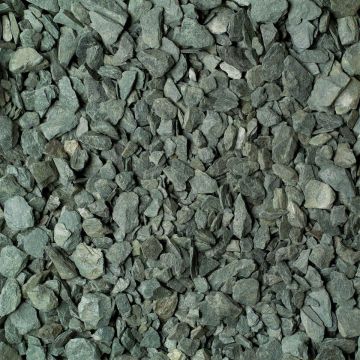 Slate Chippings Green 20mm: 800kg Bulk Bag  - from About Roofing Supplies Limited