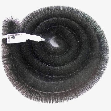 Hedgehog Gutter Guard Brush 200mm 8 inch x 4mtr Black  - from About Roofing Supplies Limited