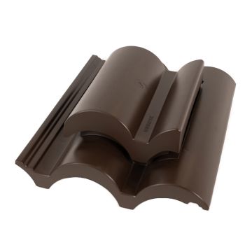 Klober Roof Tile Vent for Marley Bold Roll Roof Tiles Brown - from About Roofing Supplies Limited