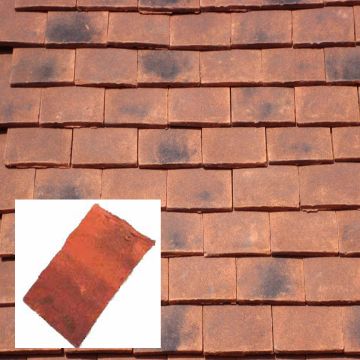 Keymer Shire Handmade Clay Plain Roof Tiles - from About Roofing Supplies Limited