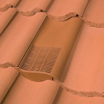 Klober Single Pantile Roof Tile Vent For Marley Anglia Plus Or Redland Norfolk Pantile Roof Tiles Red / Brown / Grey - from About Roofing Supplies Limited