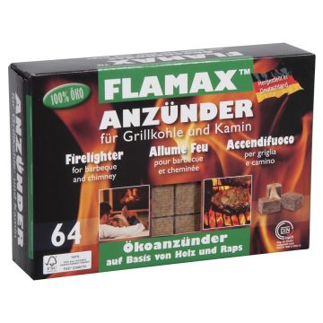 Packet Of 64 Long Burn Eco-Firelighters To Aid Fire Lighting - from About Roofing Supplies Limited