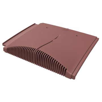 Manthorpe GTV IP Interlocking Concrete Plain Tile Vent Tile - Terracotta / Grey / Brown / Antique Red - from About Roofing Supplies Limited