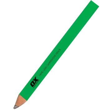 Ox Trade Carpenters Pencil Green Hard PK10