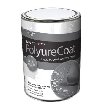 Easy Trim PolyureCoat Liquid Waterproofing System Grey 6kg  - from About Roofing Supplies Limited
