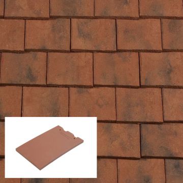 Redland Rosemary Craftsman Machine Made Clay Plain Roof Tile - from About Roofing Supplies Limited
