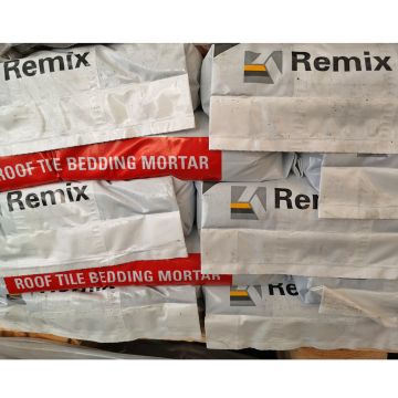 Remix 1:3 Roof Tile Bedding Mortar 20kg Bag Black / Natural
