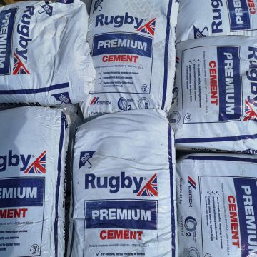 Rugby Premium Cement (Plastic Bag) 25kg