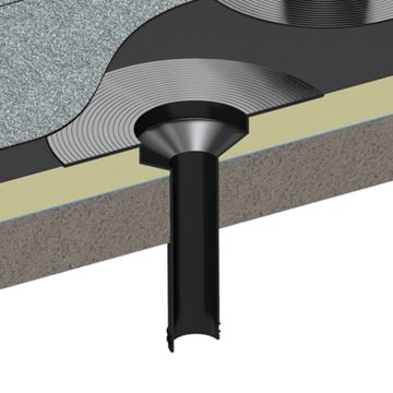 RynoDrain TPS Flat Roof Sump Flange Rainwater Outlets - from About Roofing Supplies Limited