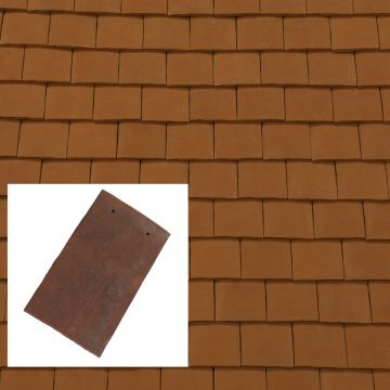 Sandtoft Barrow Handcrafted Clay Plain Roof Tile - from About Roofing Supplies Limited