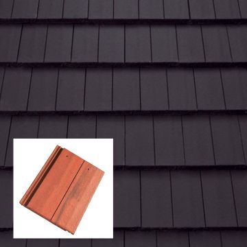 Sandtoft Dual Calderdale Edge Flat Profile Concrete Roof Tiles  - from About Roofing Supplies Limited