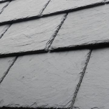 Del Carmen First 500mm x 375mm Preholed Spanish Natural Roof Slate - from About Roofing Supplies Limited