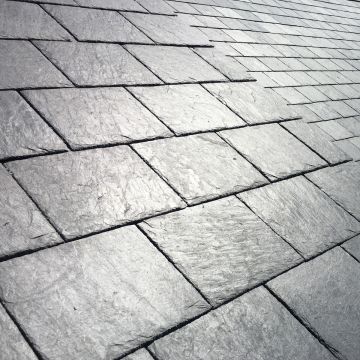 Pedrina Prime 500mm x 375mm Preholed Spanish Natural Roof Slate - from About Roofing Supplies Limited