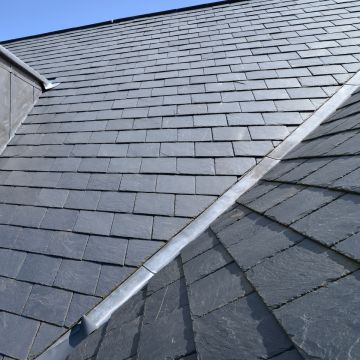 Domiz Prime 500mm x 250mm Preholed Spanish Natural Roof Slate - from About Roofing Supplies Limited