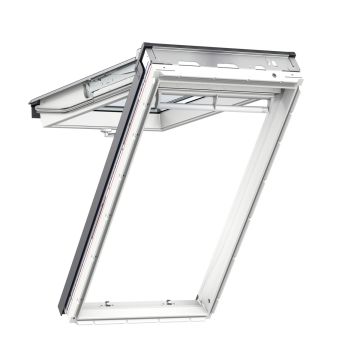 Velux GPU MK04 0070 Top Hung Roof Window White Polyurethane Internal Finish - from About Roofing Supplies Limited