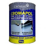 Cromar Cromapol Acrylic Waterproof Roof Coating Black 1kg / 5kg / 20kg - from About Roofing Supplies Limited