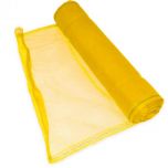 Scaffold Debris Netting 50gsm Yellow 50m x 2m | About Roofing Supplies