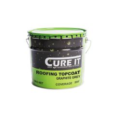 Cure It GRP Roofing Topcoat 10kg Graphite Grey - from About Roofing Supplies Limited