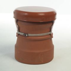  Madcowl Chimney Capping Cowl Vents Disused Chimney Pots Up To 11" 285mm Terracotta - from About Roofing Supplies Limited