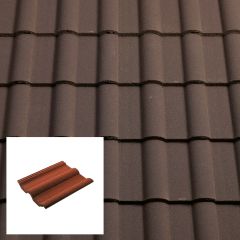 Sandtoft Double Roman Concrete Interlocking Roof Tiles - from About Roofing Supplies Limited