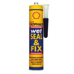 Shell Tixophalte Wet Seal & Fix Bitumen Waterproof Sealant 310ml Cartridge - from About Roofing Supplies Limited