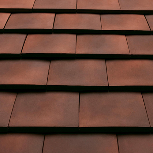 Machine made roof tiles from About Roofing Supplies